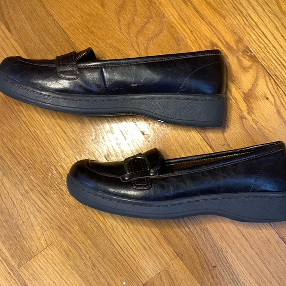 Diba East chocolate brown chunky loafers size 8 - Picture 3 of 7